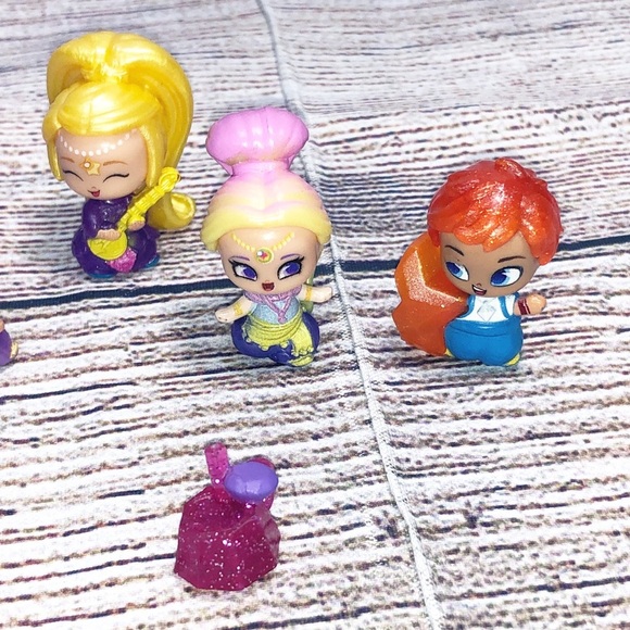 Shimmer & Shine Lot of 6 Mini Figures - Picture 2 of 12
